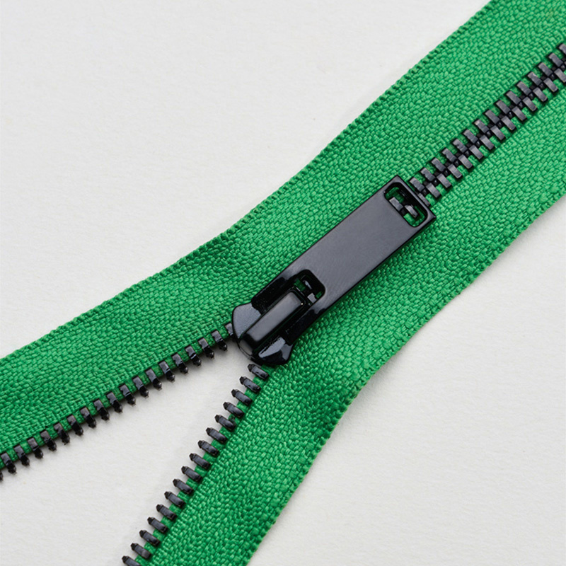 YAB EUZOR Green Corn teeth copper zipper