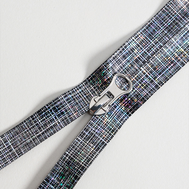 YAB Nylon waterproof zipper plaid pattern