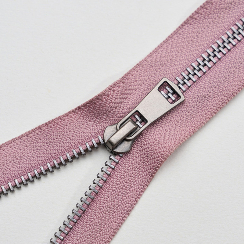 YAB KRORA Pink Ordinary teeth metal zipper