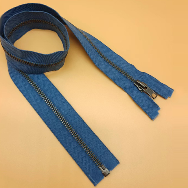 YAB #5 Metal Fire Retardant Open End Zipper