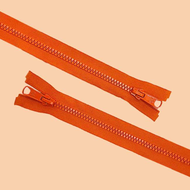 YAB #8 Plastic Fire Retardant Open End Zipper